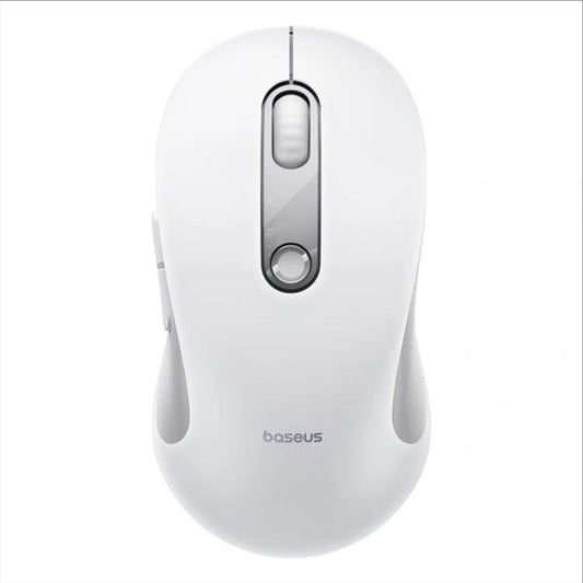 Trådlös mus Baseus F02, 4000DPI, BT / Wi-Fi, Vit B0203202