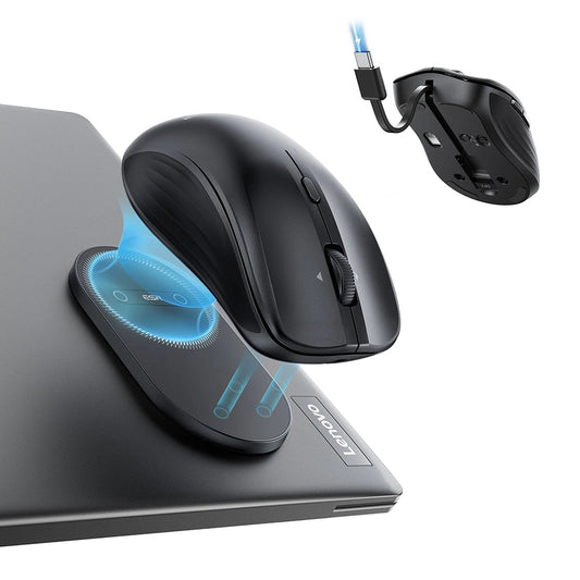 Trådlös mus ESR MagMouse, 800DPI - 4800DPI, BT / Wi-Fi, Svart