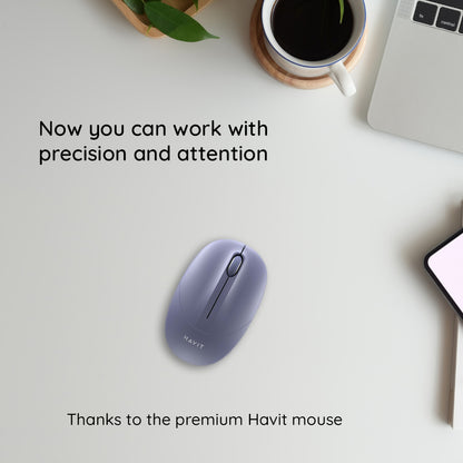 Trådlös Mus HAVIT MS54GT, 1600DPI, Grön