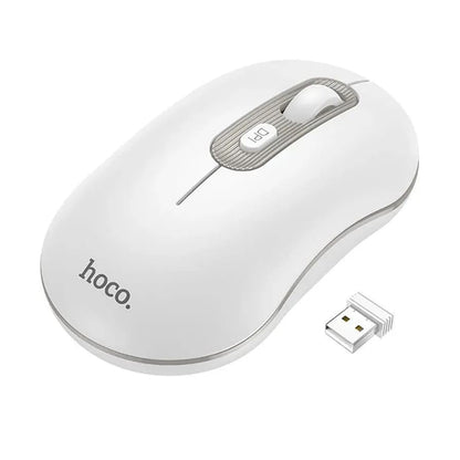 Trådlös mus HOCO GM21, 1600DPI, Vit