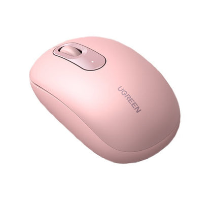 Trådlös mus UGREEN MU105, 2400DPI, Rosa