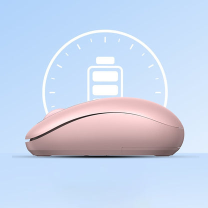 Trådlös mus UGREEN MU105, 2400DPI, Rosa