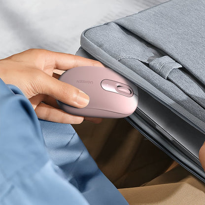 Trådlös mus UGREEN MU105, 2400DPI, Rosa