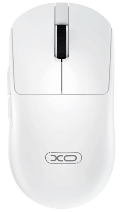 Trådlös mus XO Design M15, 1600DPI, BT / Wi-Fi, Vit