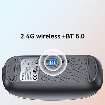 Trådlös mus Yesido KB29, 800DPI - 1600DPI, BT / Wi-Fi, Vit