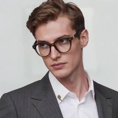 Datordglasögon för män Techsuit 2231, Anti-Blue Light, Grå