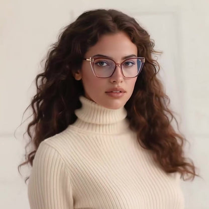 Datorglasögon Dam Techsuit 2260, Anti-Blått Ljus, Svart Guld