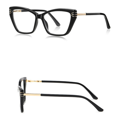 Datorglasögon Dam Techsuit 2262, Anti-Blått Ljus, Svarta