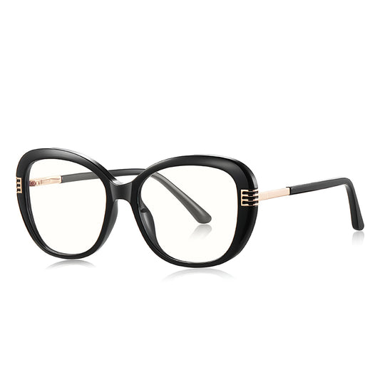 Datorglasögon Dam Techsuit 2265, Anti-Blue Light, Svart Guld