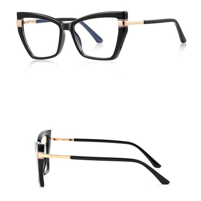 Datorglasögon Dam Techsuit 2269, Anti-Blått Ljus, Svarta