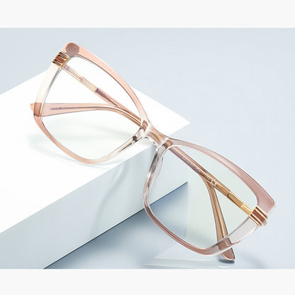 Datorglasögon Dam Techsuit 2273, Anti-Blått Ljus, Brun