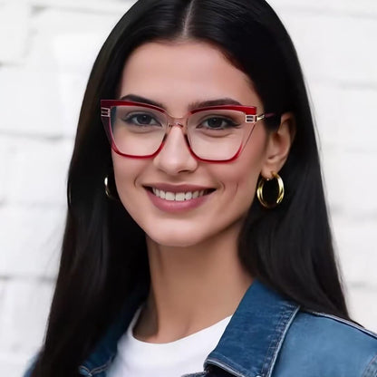 Datorglasögon Dam Techsuit 2275, Anti-Blått Ljus, Svart Guld