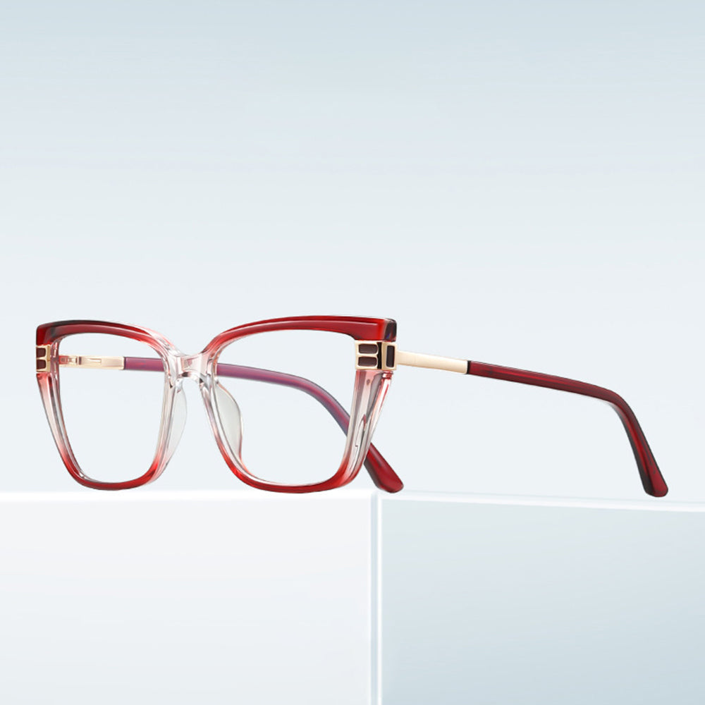 Datorglasögon Dam Techsuit 2275, Anti-Blått Ljus, Svart Guld