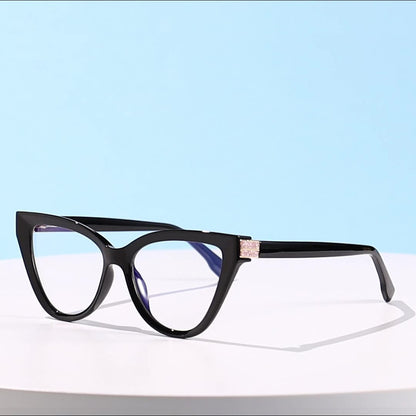 Datorglasögon Dam Techsuit 2279, Anti-Blått Ljus, Svarta