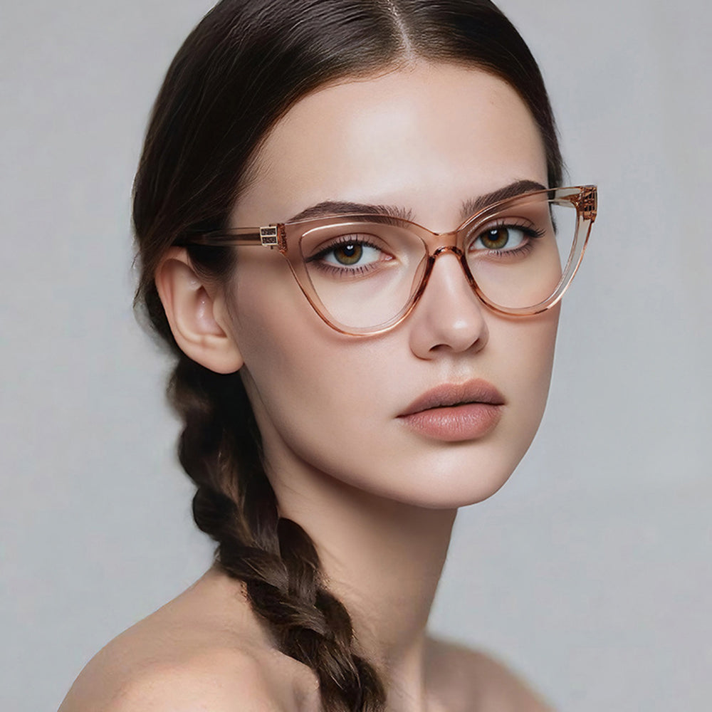 Datorglasögon Dam Techsuit 2279, Anti-Blått Ljus, Svarta