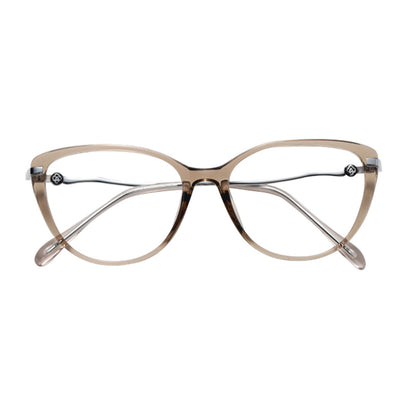 Datorglasögon Dam Techsuit 86162, Anti-Blått Ljus, Silver Beige
