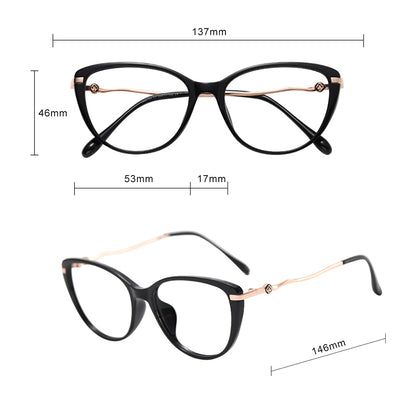 Datorglasögon Dam Techsuit 86162, Anti-Blått Ljus, Silver Beige