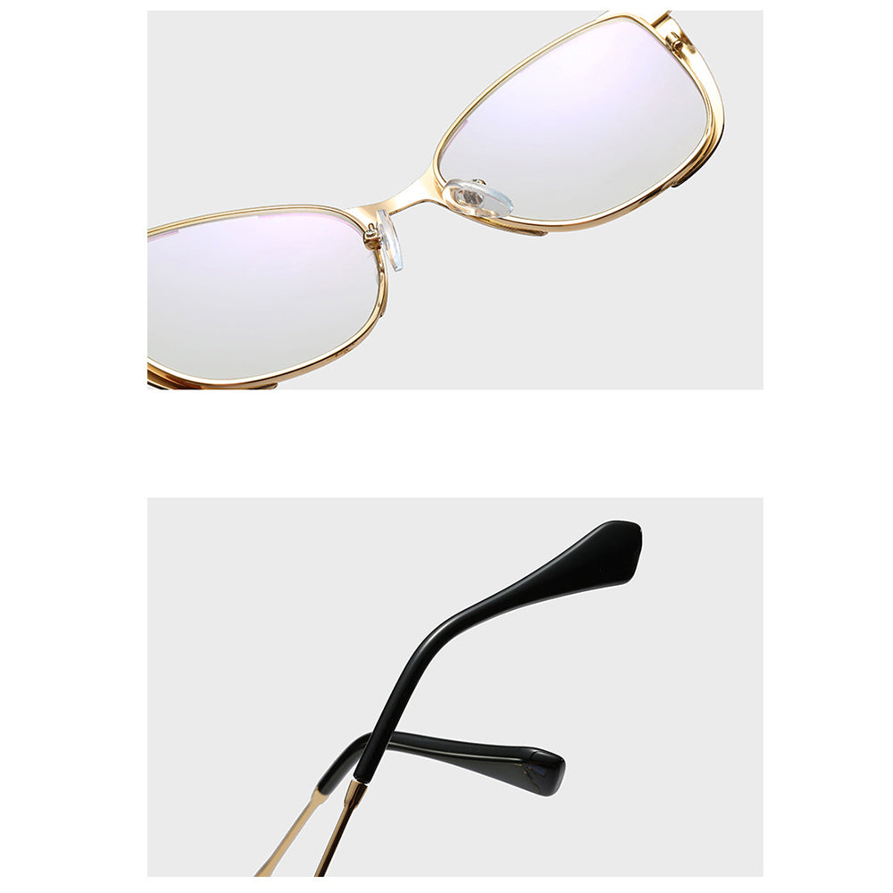 Techsuit 8808 Women's Computer Glasses, Anti-Blue Light, Black