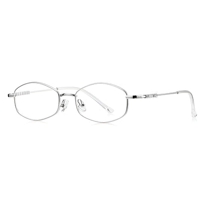 Damspecifikationsglasögon Techsuit LS501, Anti-blått ljus, Silverfärgade