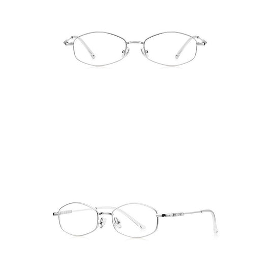 Damspecifikationsglasögon Techsuit LS501, Anti-blått ljus, Silverfärgade