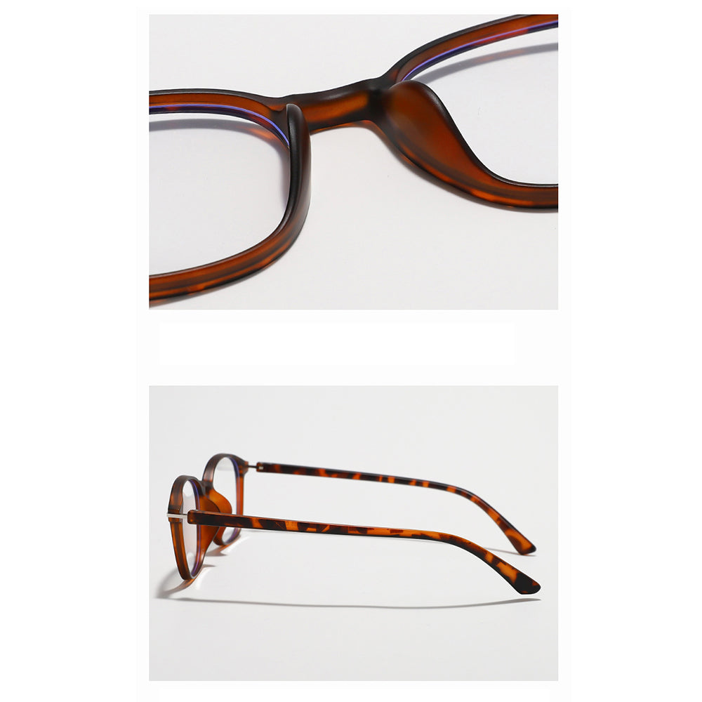 Unisex Datorglasögon Techsuit 6635, Anti-Blått Ljus, Svarta