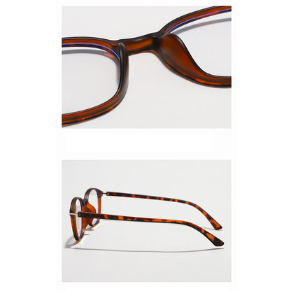 Unisex Datorglasögon Techsuit 6635, Anti-Blått Ljus, Svarta