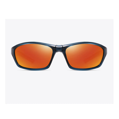 Unisex Cykelglasögon Techsuit 24101, Polariserade, Svart Orange