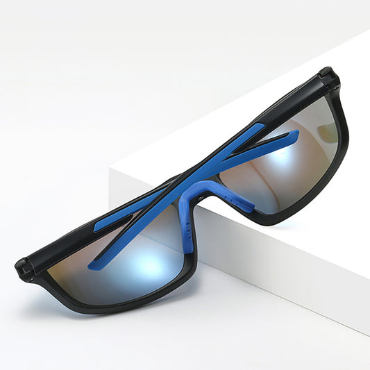 Unisex Cykelglasögon Techsuit 3047, UV-skydd, Svarta