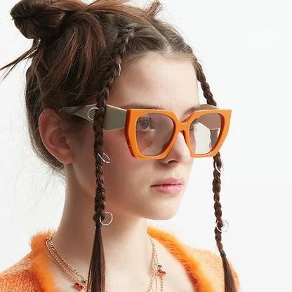 Dam-solglasögon Techsuit 3967, Orange Lila