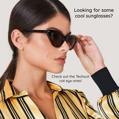 Techsuit 5040 Women's Sunglasses, Brown