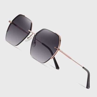 Dam-solglasögon Techsuit 8561, Rosa Guld Gröna