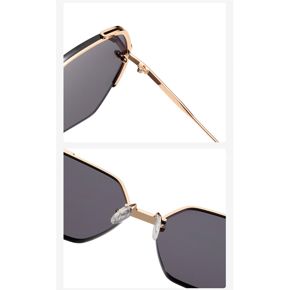 Dam-solglasögon Techsuit 8561, Rosa Guld Gröna