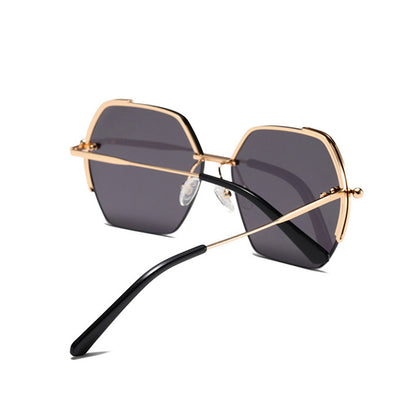 Dam-solglasögon Techsuit 8561, Rosa Guld Grå