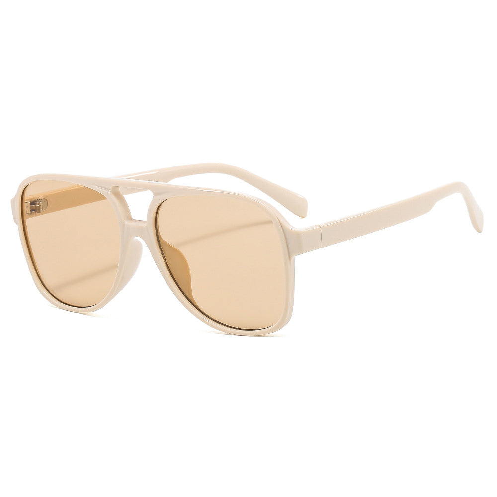 Unisex solglasögon Techsuit 98061, UV-skydd, beige brun