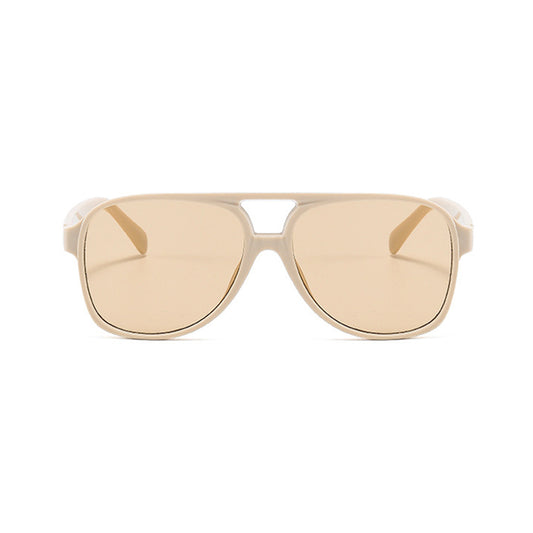 Unisex solglasögon Techsuit 98061, UV-skydd, beige brun