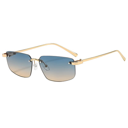Unisex solglasögon Techsuit S098, Guld Blå Grön