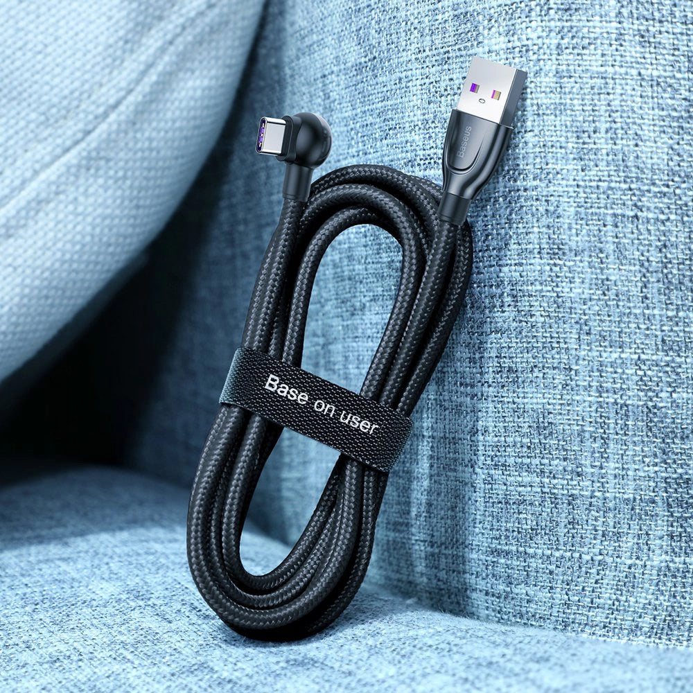 Organisatör för Kablar Baseus Circle, Velcro, 1m, Svart ACMGT-E01