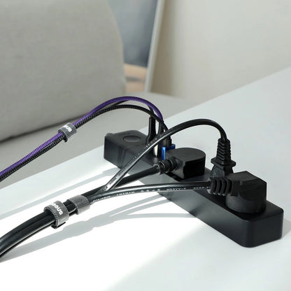 Organisatör för Kablar Baseus Circle, Velcro, 1m, Svart ACMGT-E01