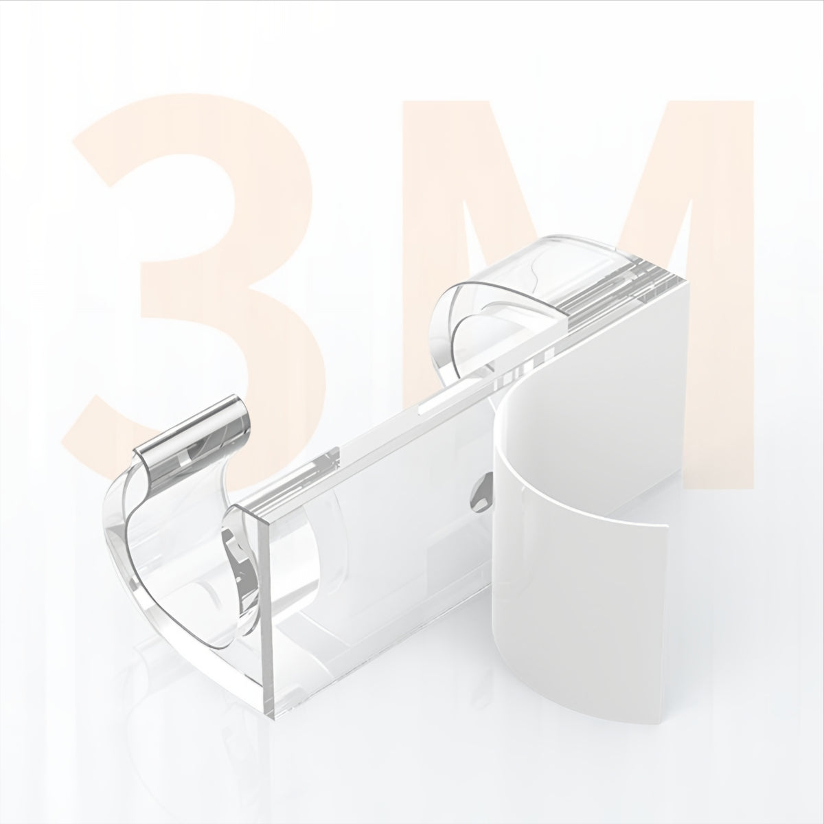 Kabelorganisatör CableCreation CT1001, Set om 50 stycken, Transparent