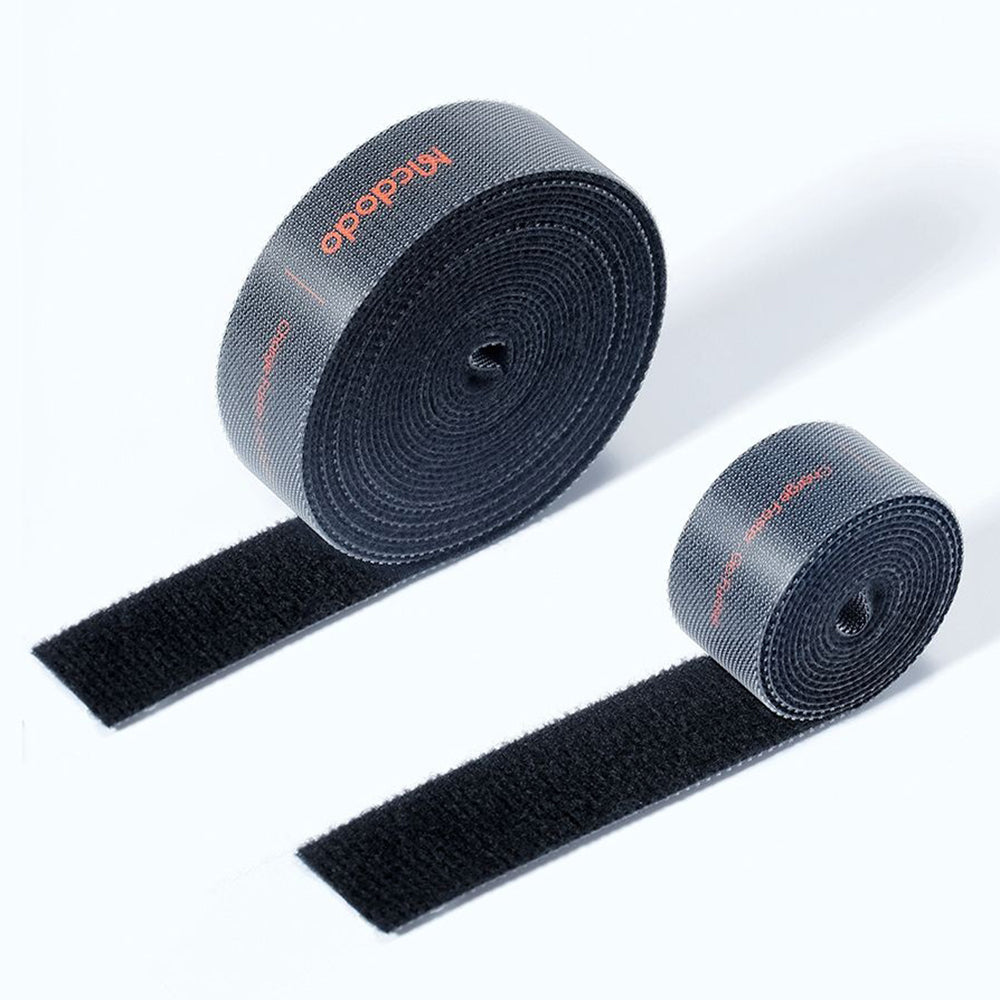 Kabelorganisatör McDodo VS-0961 Belt, Velcro, 3m, Svart