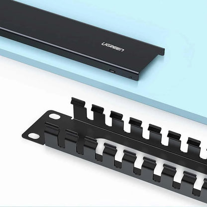 UGREEN NW128 Kabelorganisatör, 24 Portar, Svart