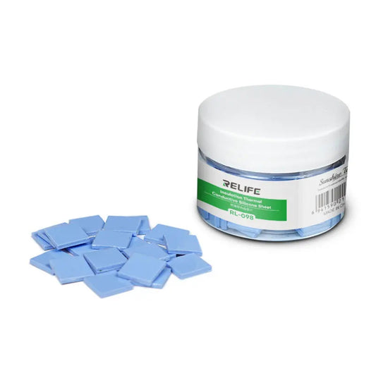 Relife RL-098 värmeledande pad, 0,2 mm, set med 100 stycken