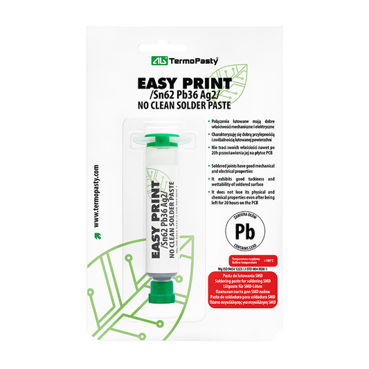 Flussmedel AG Termopasty Easy Print, 20g ART.AGT-024