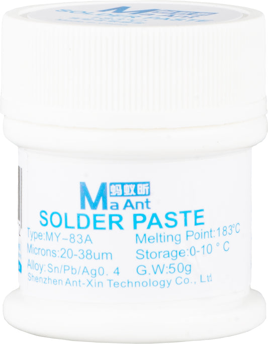 Flussmedel MaAnt MY-83A, 50g, Smältpunkt 183 grader