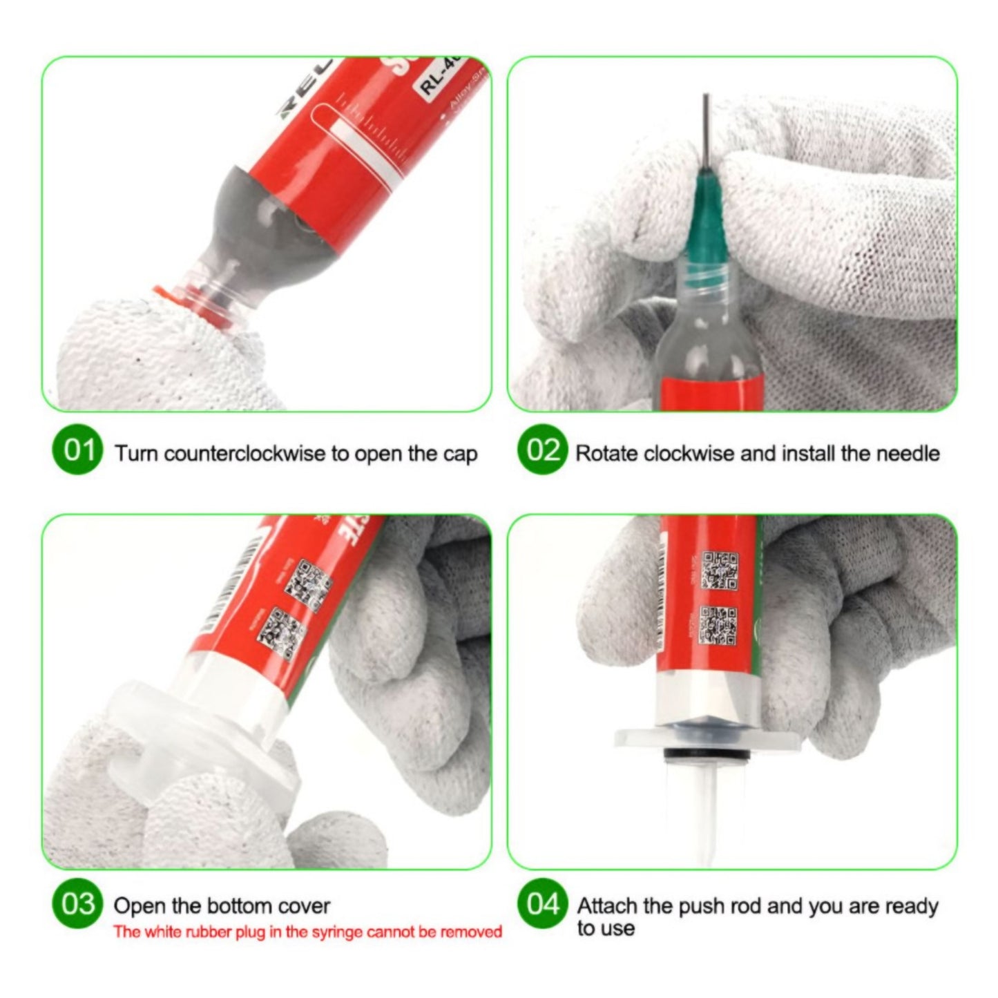 Fludor Relife RL-406S Paste, Syringe Type