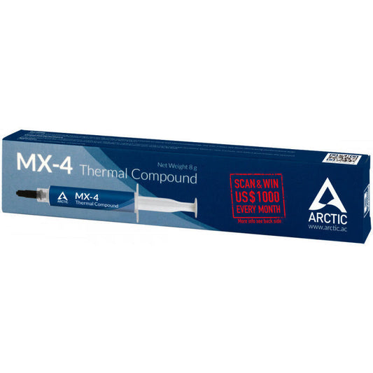 ARCTIC MX-4 Värmeledande Pasta, Spruttyp, 8g ACTCP00008B