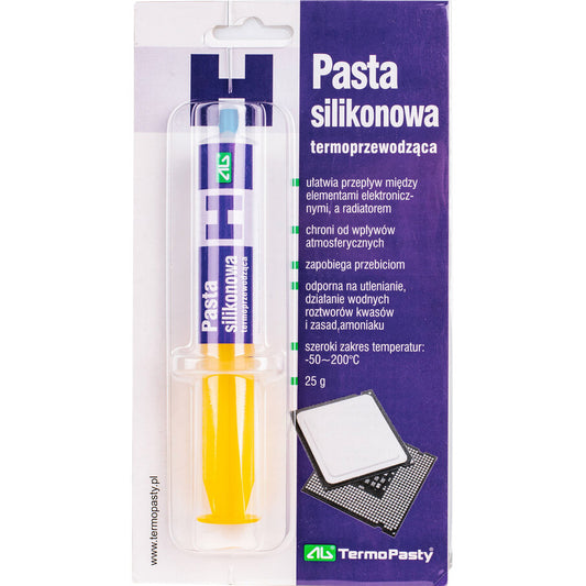 AG Termopasty Värmeledande Pasta, Spruttyp, 25g ART.AGT-056