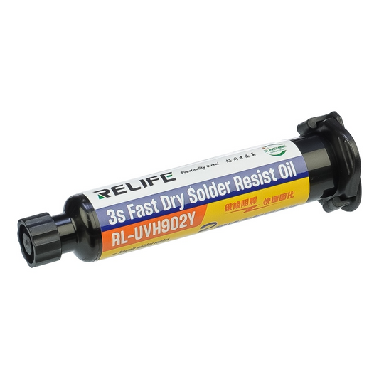 UV-maskeringspasta Relife RL-UVH902Y, 10ml, Gul