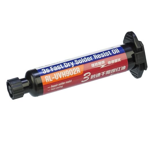 Relife RL-UVH902R UV-maskpasta, 10 ml, Röd
