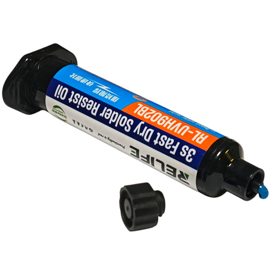 UV-maskeringspasta Relife RL-UVH902BL, 10 ml, Blå